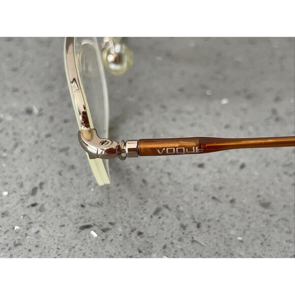 Vogue VO 3270 280 Eyeglasses Frames Only 47-20-135 Half rim gold Italy main image 9